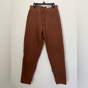 Eddie Bauer High Waisted Brown Jeans Size 6
